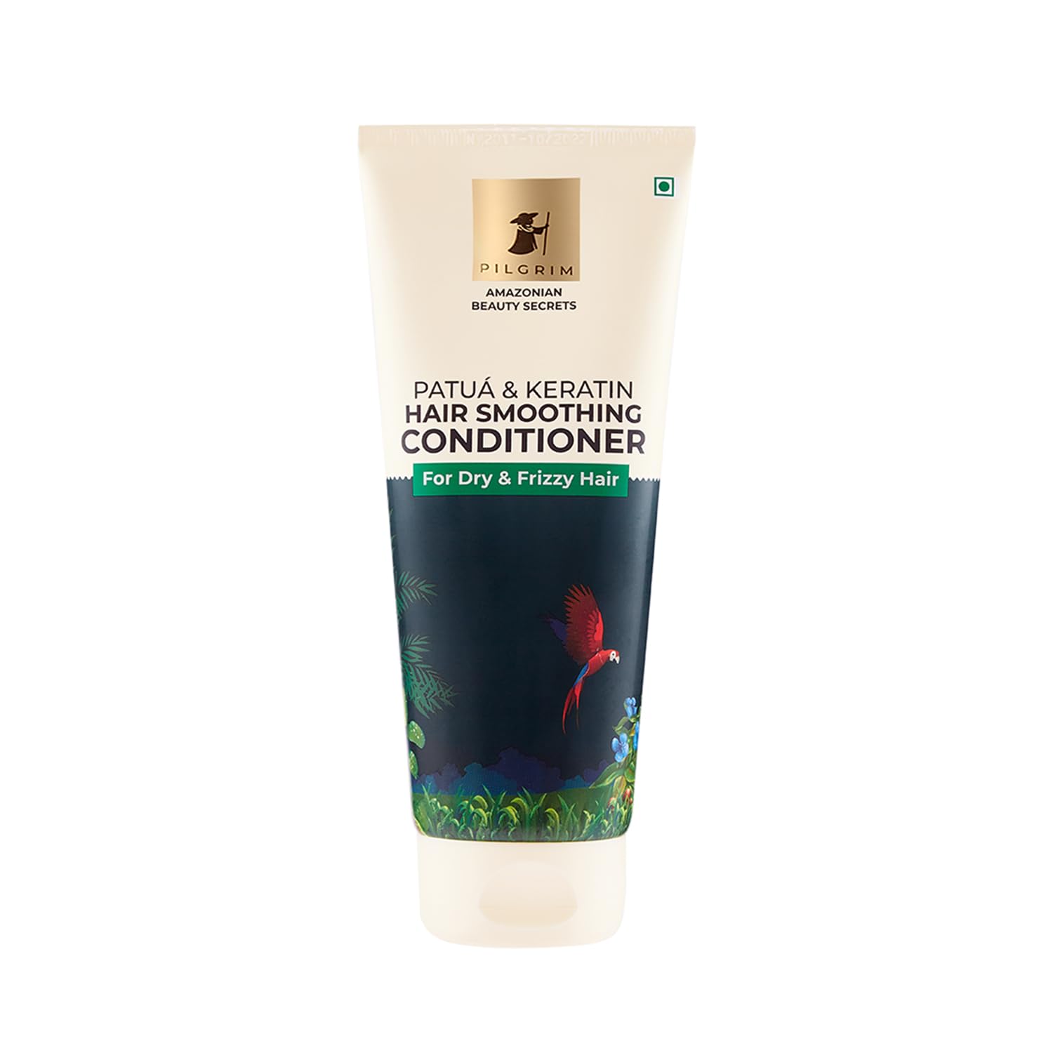 Pilgrim Amazonian Patuá & Keratin Hair Smoothing Conditioner-Unscented- For Dry & Frizzy Hair 200ml