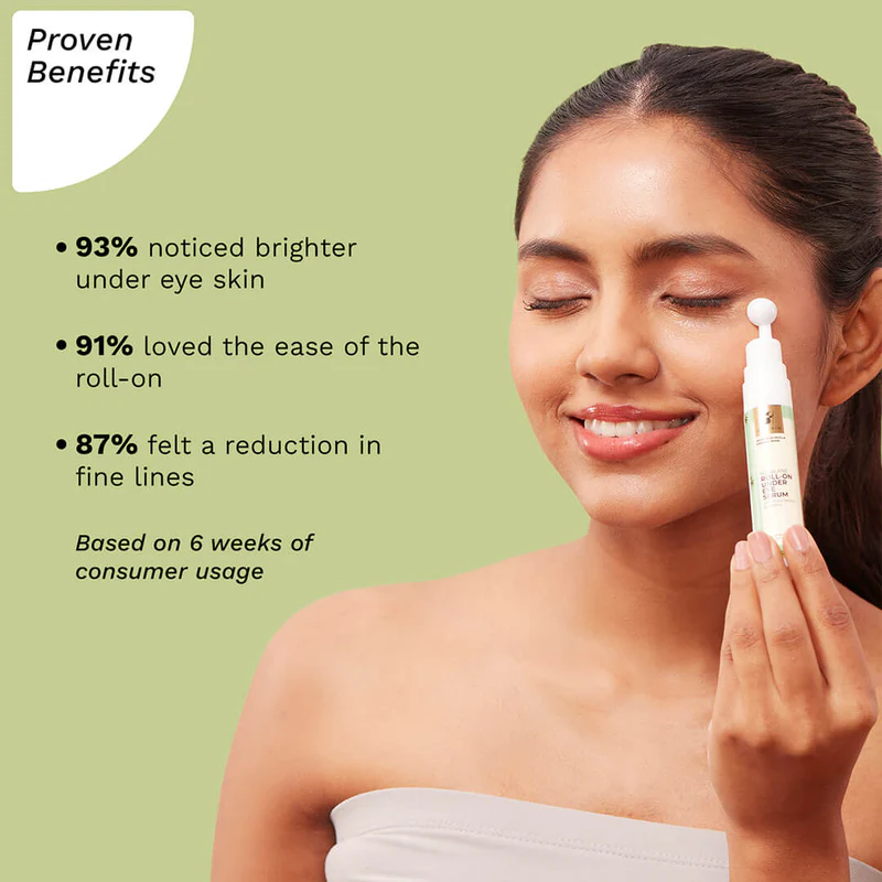 PILGRIM Squalane Roll-On Under Eye Serum 15ML - Image 5