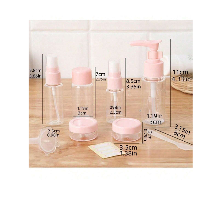 ECO-FRIENDLY TRAVEL BOTTLE SETB(11SETS) - Image 5
