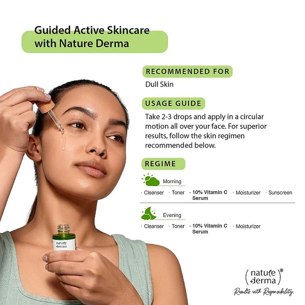Nature Derma 10% Vitamin C Serum, 30ml - Image 3