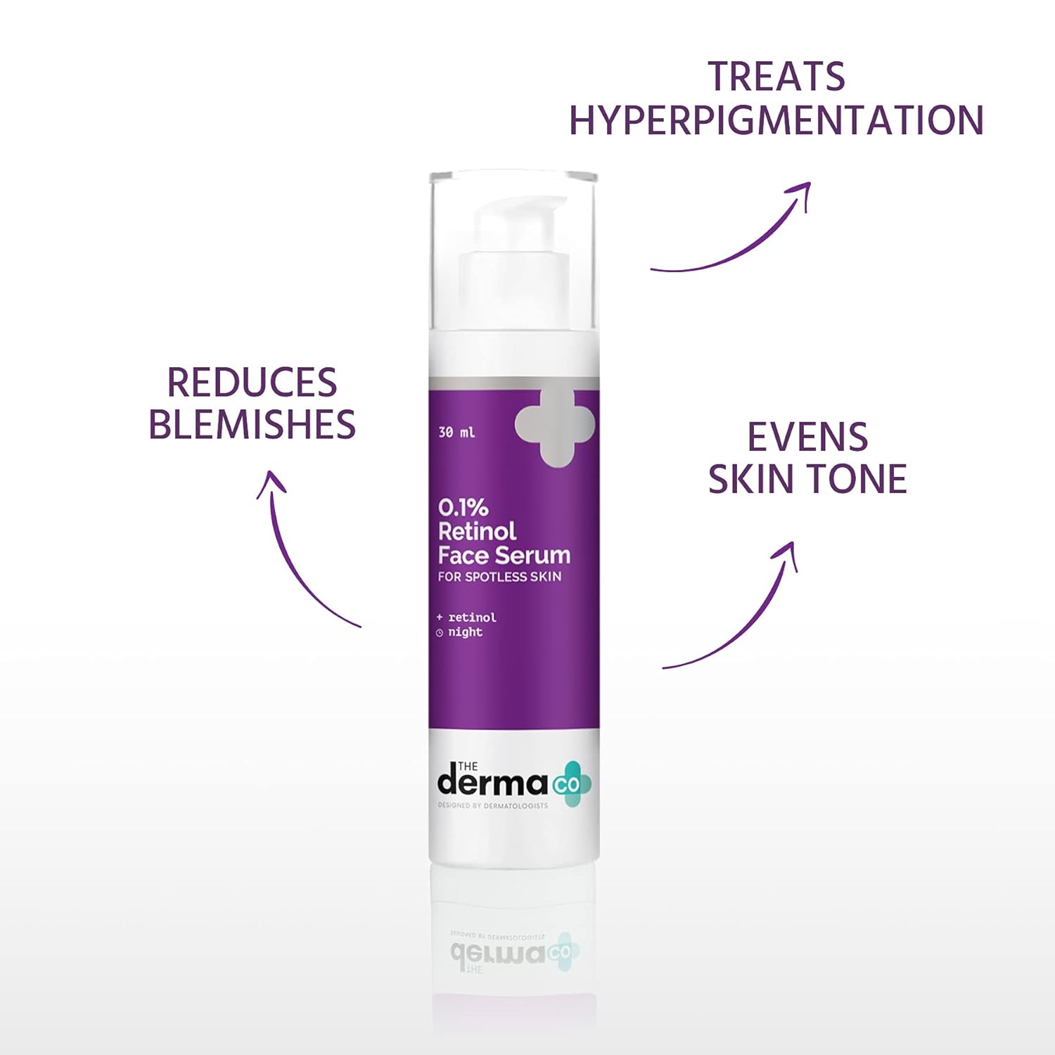 The Derma Co. 0.1% Retinol Serum 30ml - Image 3
