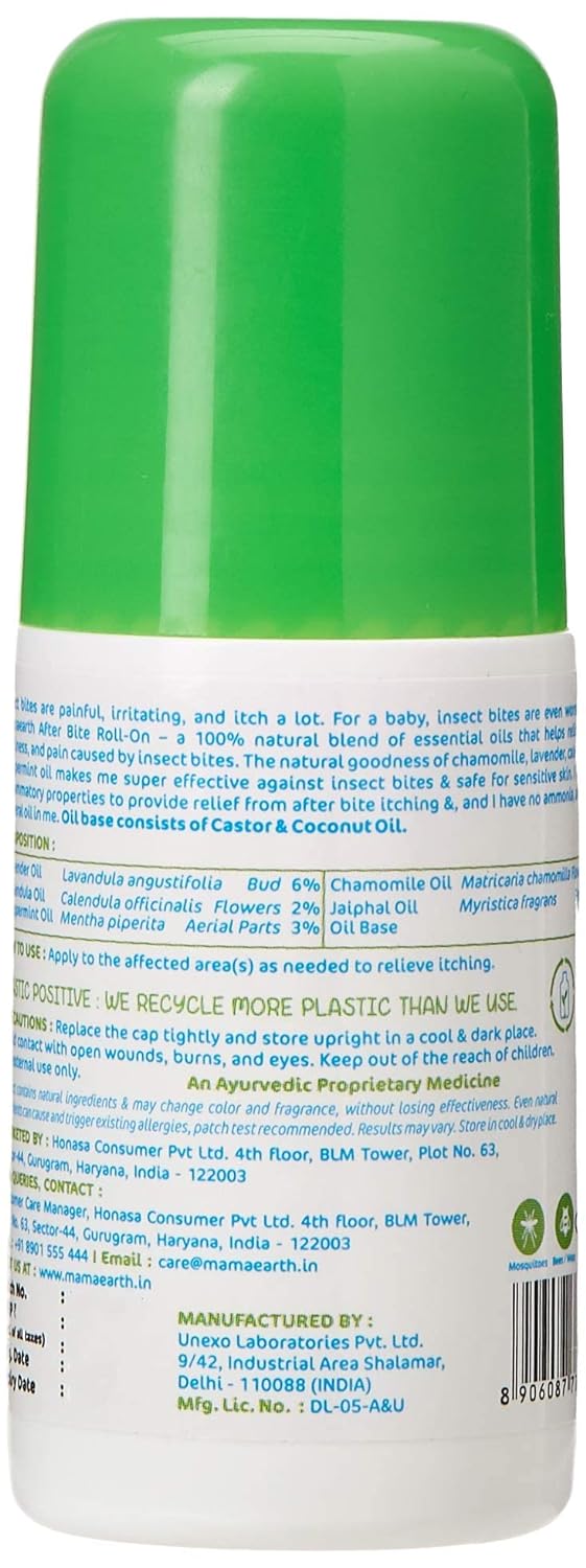 Mamaearth After Bite Roll On for Rashes & Mosquito Bites with Lavander & Witchhazel, 40ml - Image 2