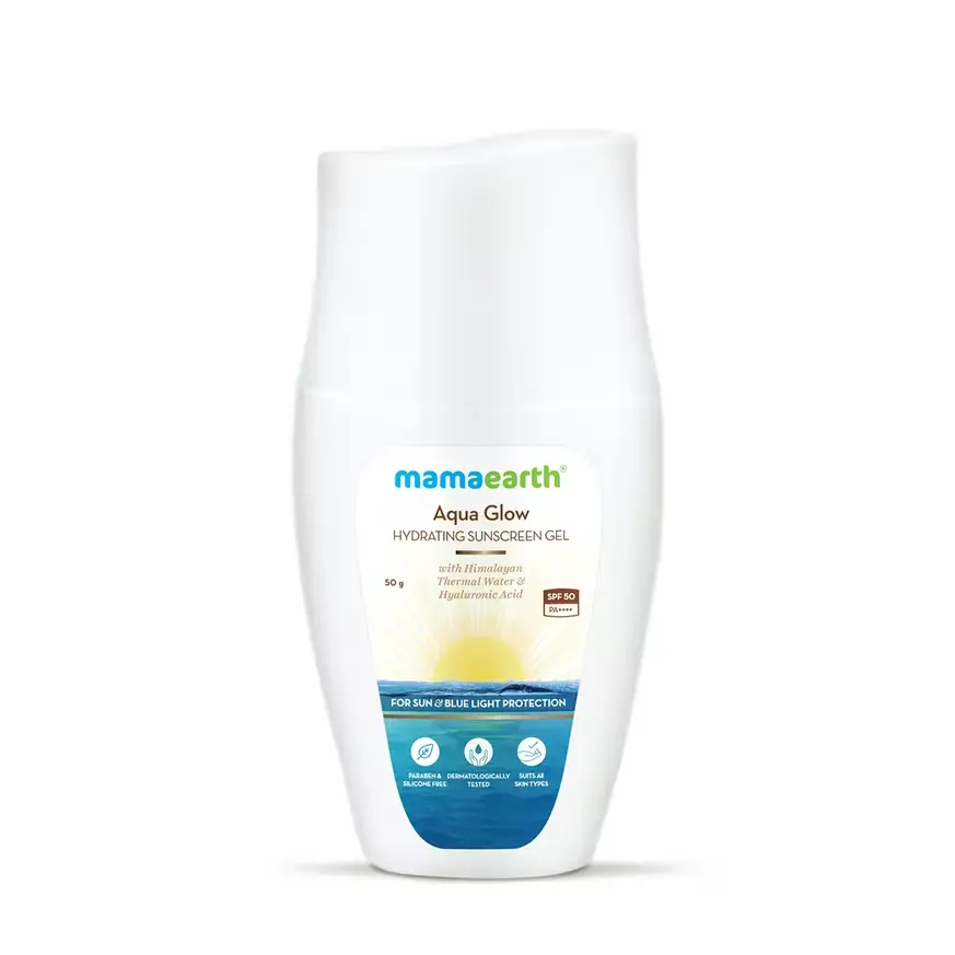 Aqua Glow Hydrating Sunscreen Gel with Himalayan Thermal Water and Hyaluronic Acid – 50 g - Image 2