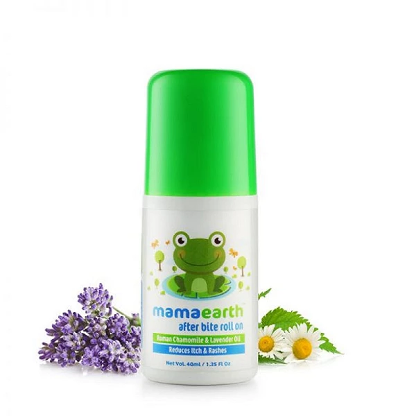 Mamaearth After Bite Roll On for Rashes & Mosquito Bites with Lavander & Witchhazel, 40ml