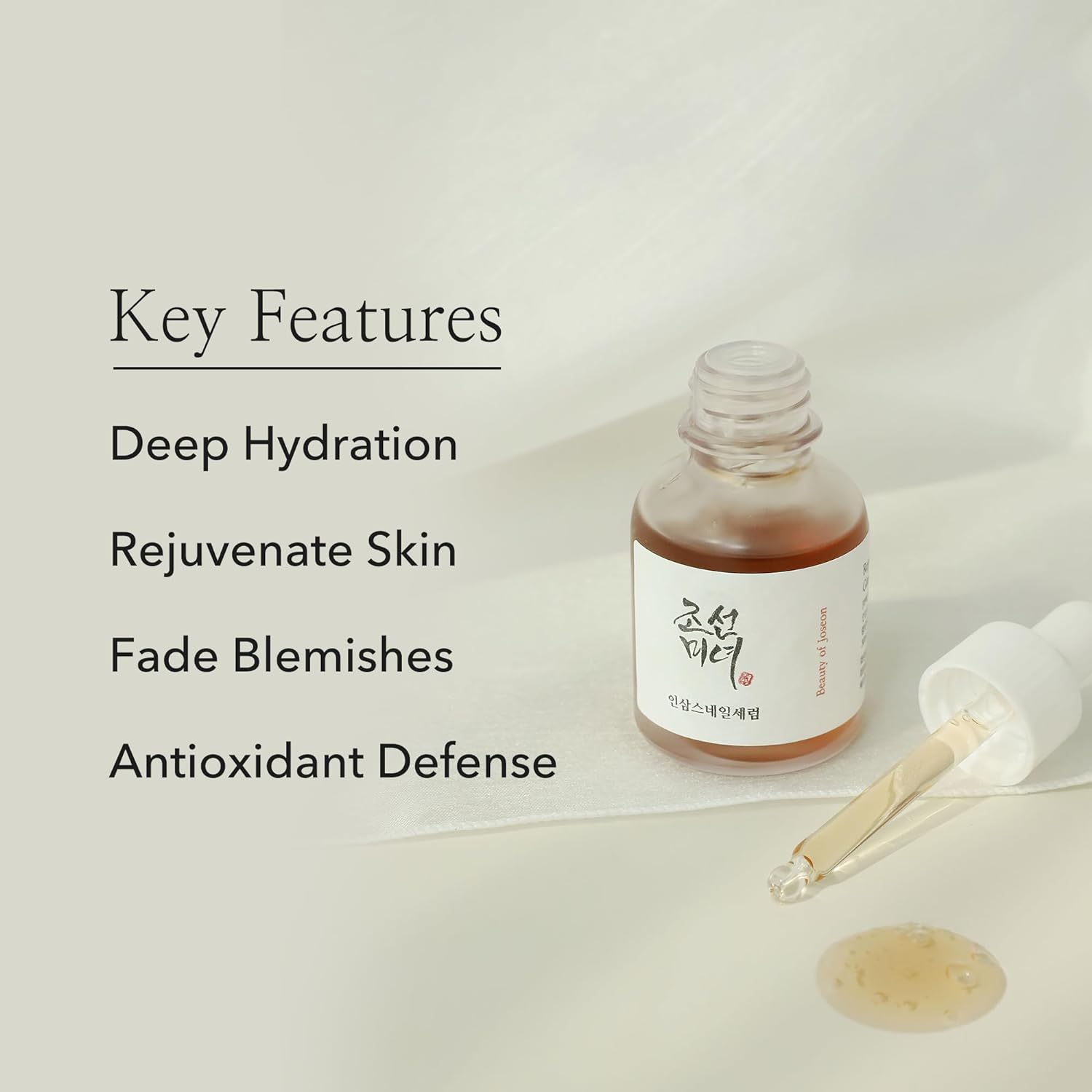 BEAUTY OF JOSEON Revive Serum : Ginseng + Snail Mucin 30ml (1 fl.oz.) - Image 4