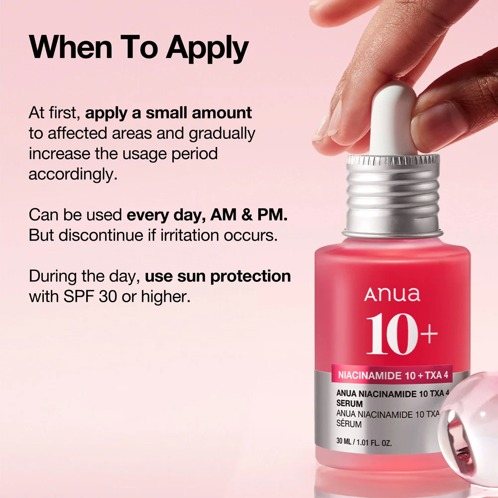 Anua Niacinamide 10% + Txa 4% Dark Spot Serum-30ml - Image 3