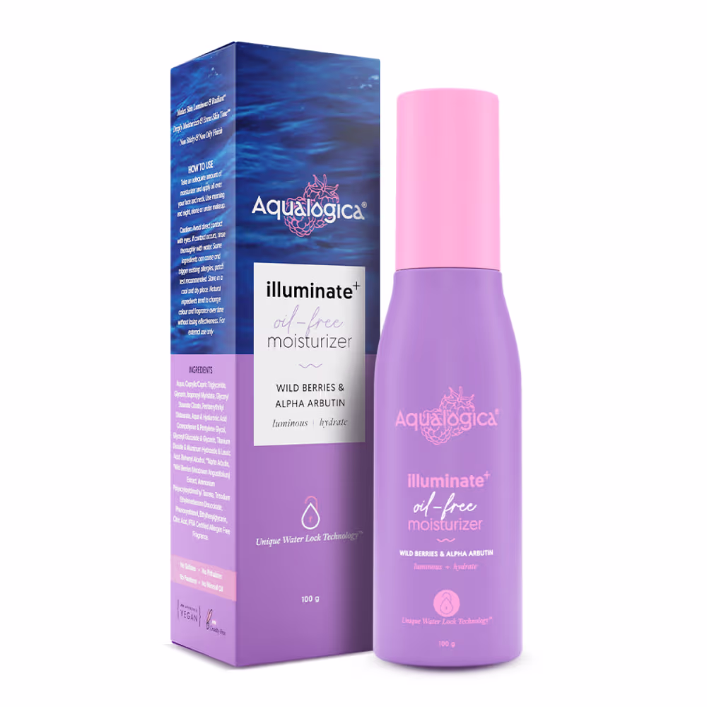 Aqualogica Illuminate+ Oil Free Face Moisturizer 100gm