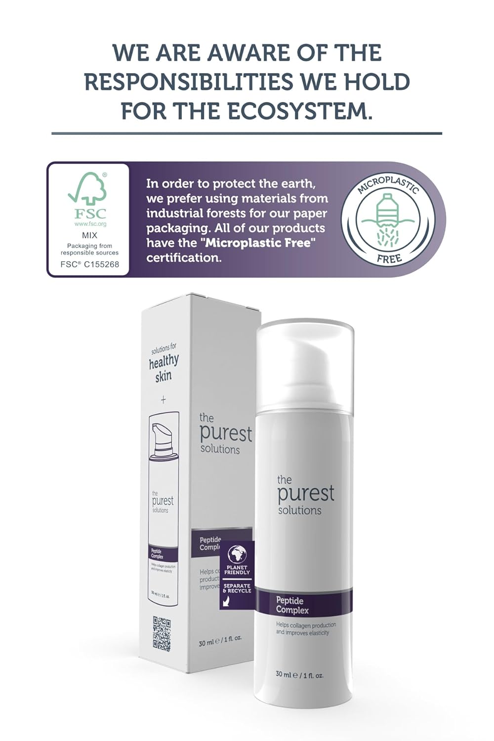 The Purest Solutions 2% Peptide Complex Serum 30ml - Image 5