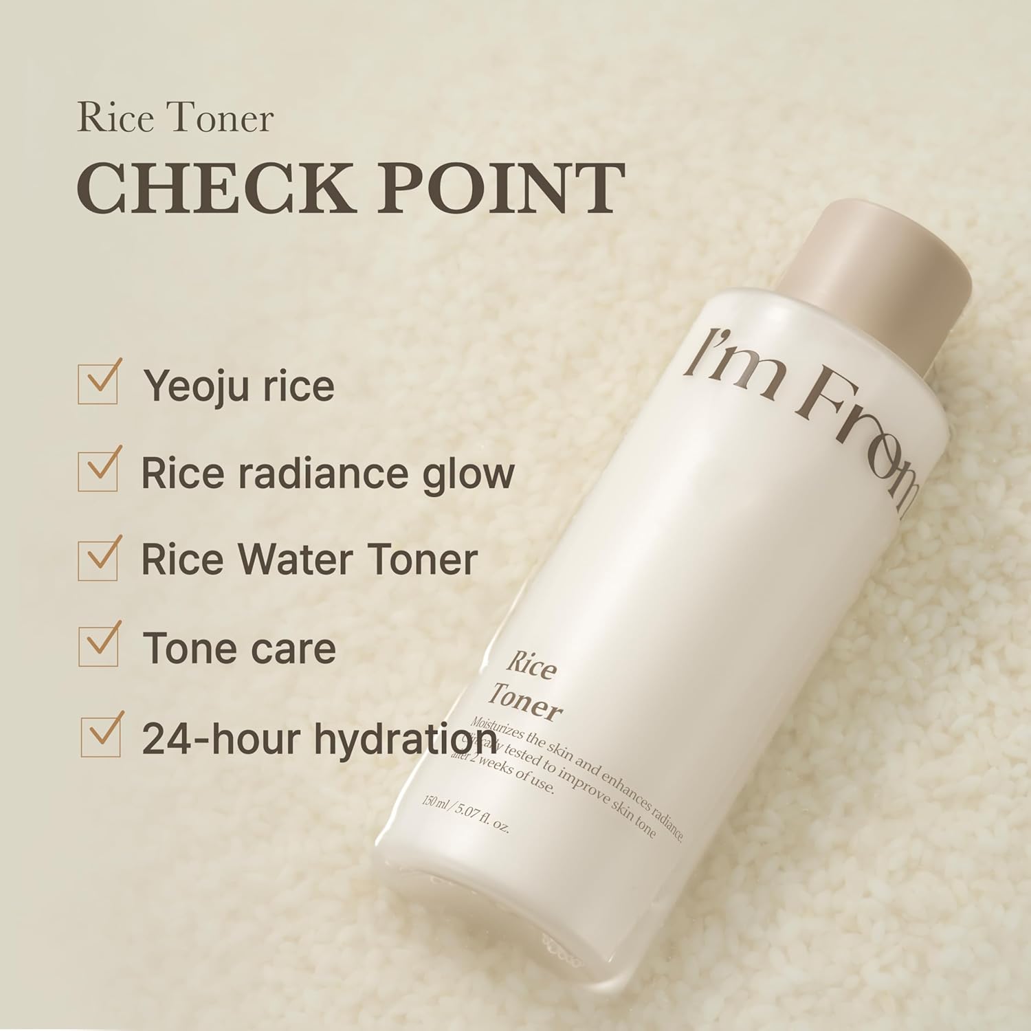 I'm From Rice Toner 150 ML - Image 3