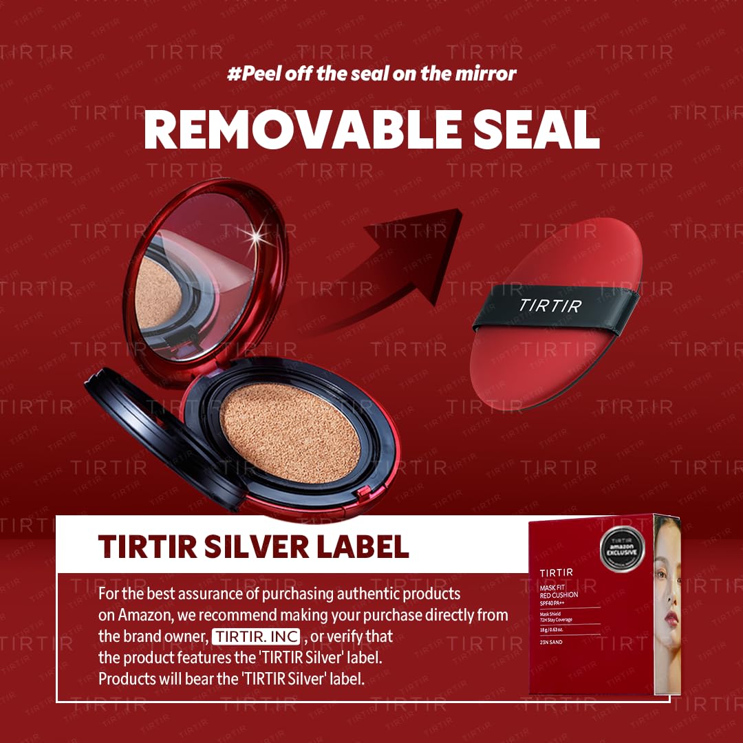 TIRTIR Mask Fit Red Cushion Foundation 18g - Image 3