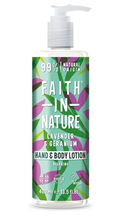 Faith in Nature Hand & Body Lotion Lavender & Geranium 400ml