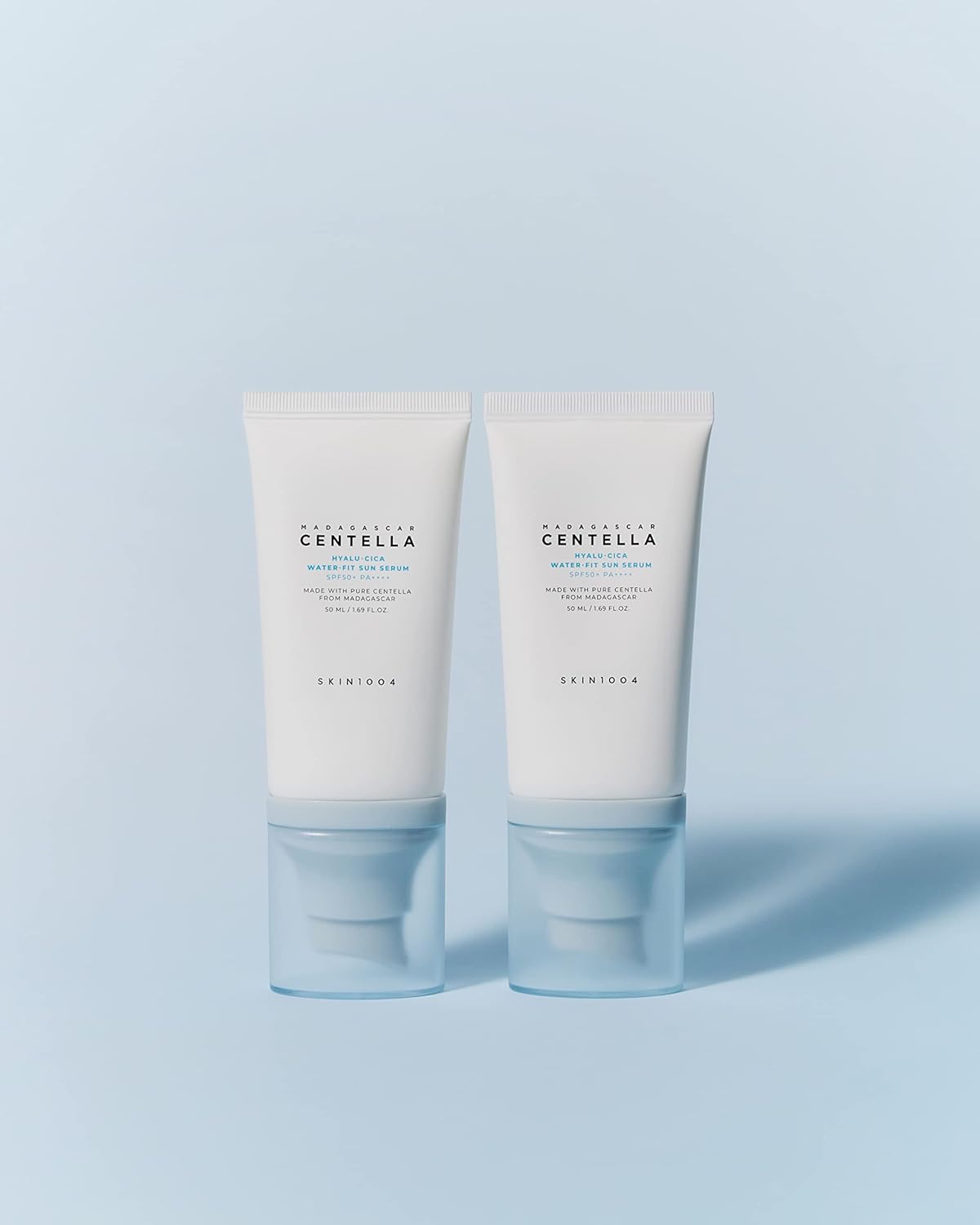 SKIN1004 Madagascar Centella Hyalu-Cica Water-Fit Sun Serum Twin Pack (50ml*2) - Image 3