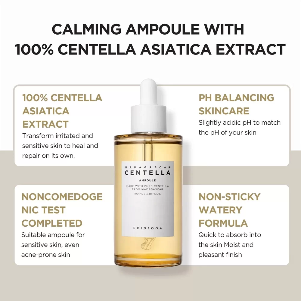 KIN1004 Madagascar Centella Ampoule, 100ml - Image 2