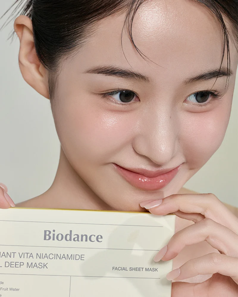 Biodance - Radiant Vita Niacinamide Real Deep Mask - 1pcs - Image 3