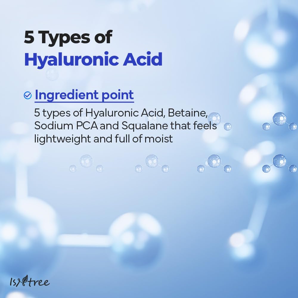 IsNtree Hyaluronic Acid Aqua Gel Cream 100ml - Image 4