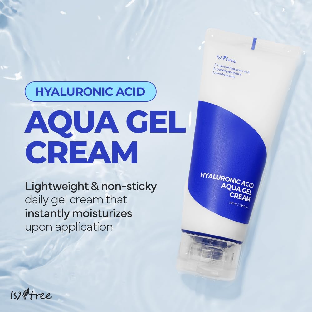 IsNtree Hyaluronic Acid Aqua Gel Cream 100ml - Image 3
