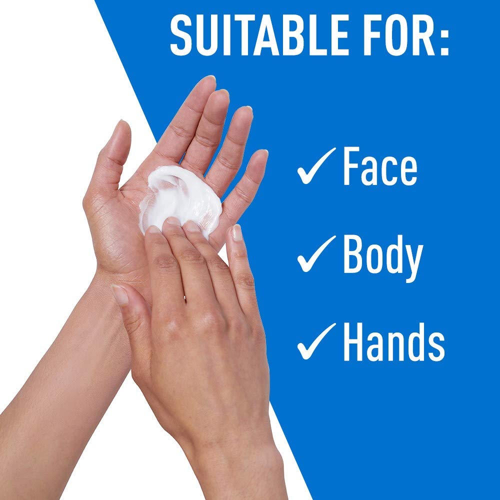 CeraVe Moisturizing Cream Combo Pack, Contains 16 Ounce with Pump 453ml - Image 2