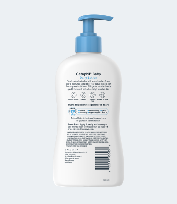 Baby Daily Lotion - 13.5FL Oz (399 ML) - Image 2