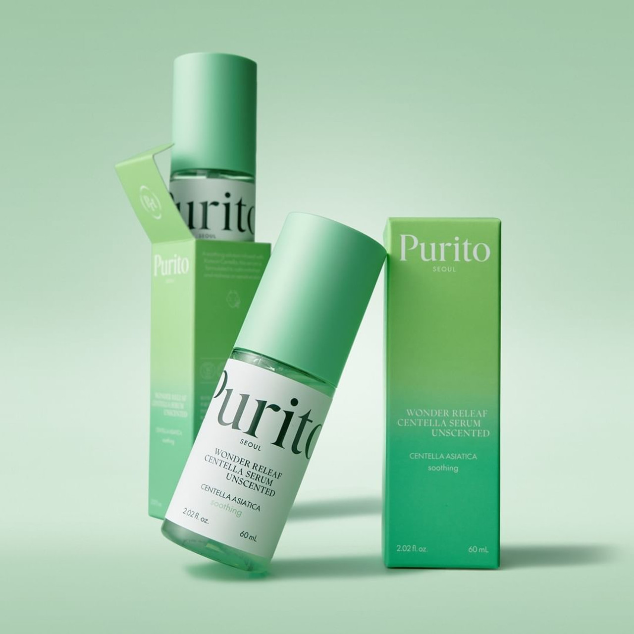 PURITO SEOUL Wonder Releaf Centella Serum Unscented 60ml - Image 5