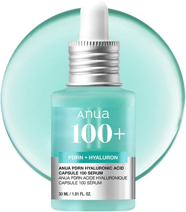 Anua PDRN Hyaluronic Acid Capsule 100 Serum, Radiant Face Serum, Hyaluronic Acid, 30ml