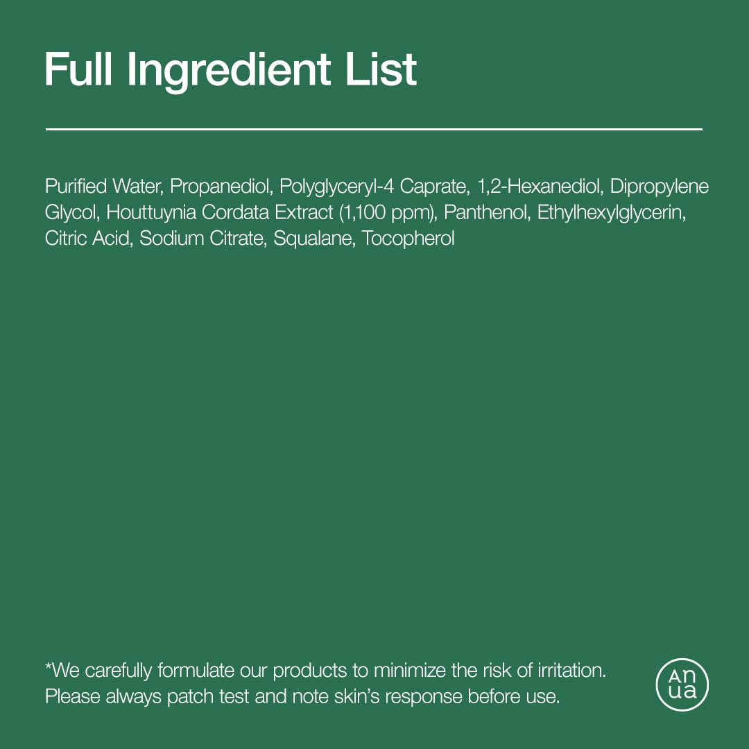 ANUA Heartleaf Low pH Deep Cleansing Water, Micella Water, Panthenol, Squalane, Makeup Remover for Sensitive Skin, Korean Skin Care (500g, 17.63 oz.) - Image 7