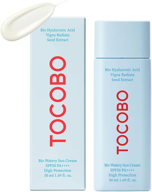 Tocobo Bio Watery Sun Cream SPF50+ PA++++ - 50ml, Blue