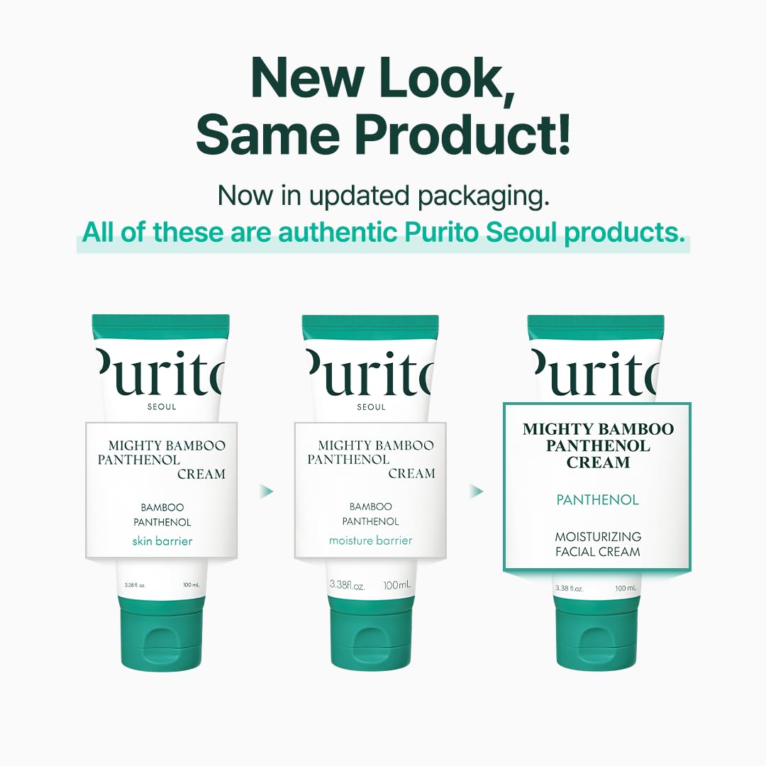 PURITO Mighty Bamboo Panthenol Cream, 3.38fl.oz / 100ml - Image 7