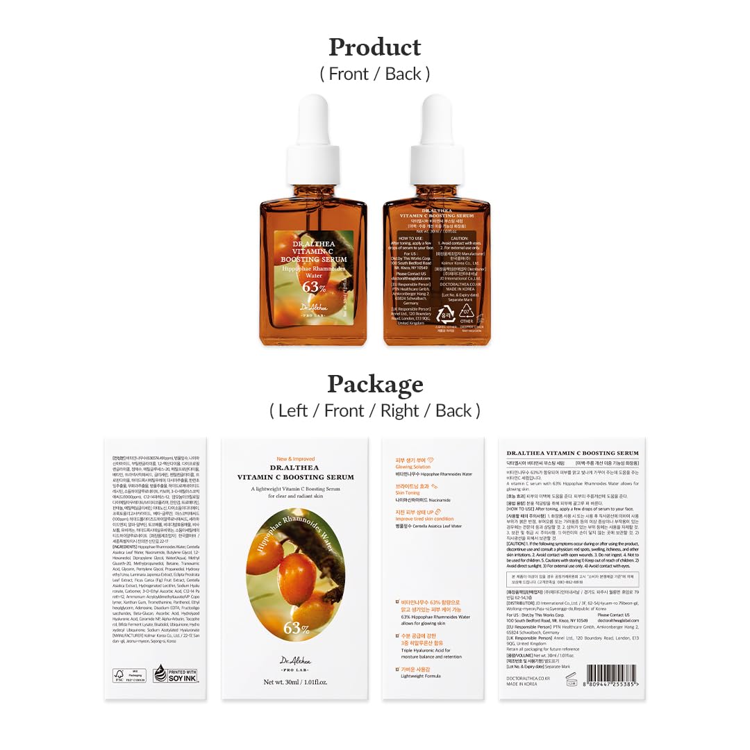 Dr.Althea Vitamin C Boosting Serum 30ml - Image 8