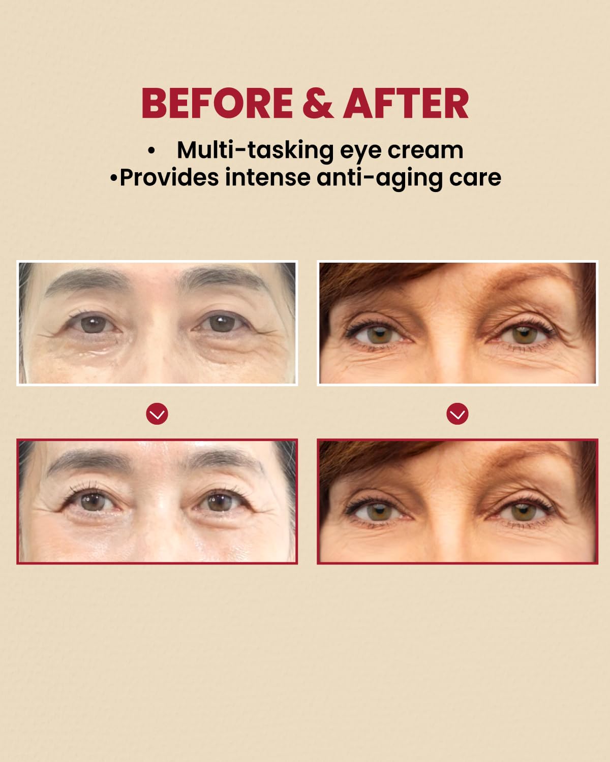 KSECRET SEOUL 1988 Eye Cream : Retinal Liposome 4% + Fermented Bean, wrinkle care, anti-aging, skin elasticity, pigmentation, retinol, 30ml - Image 3