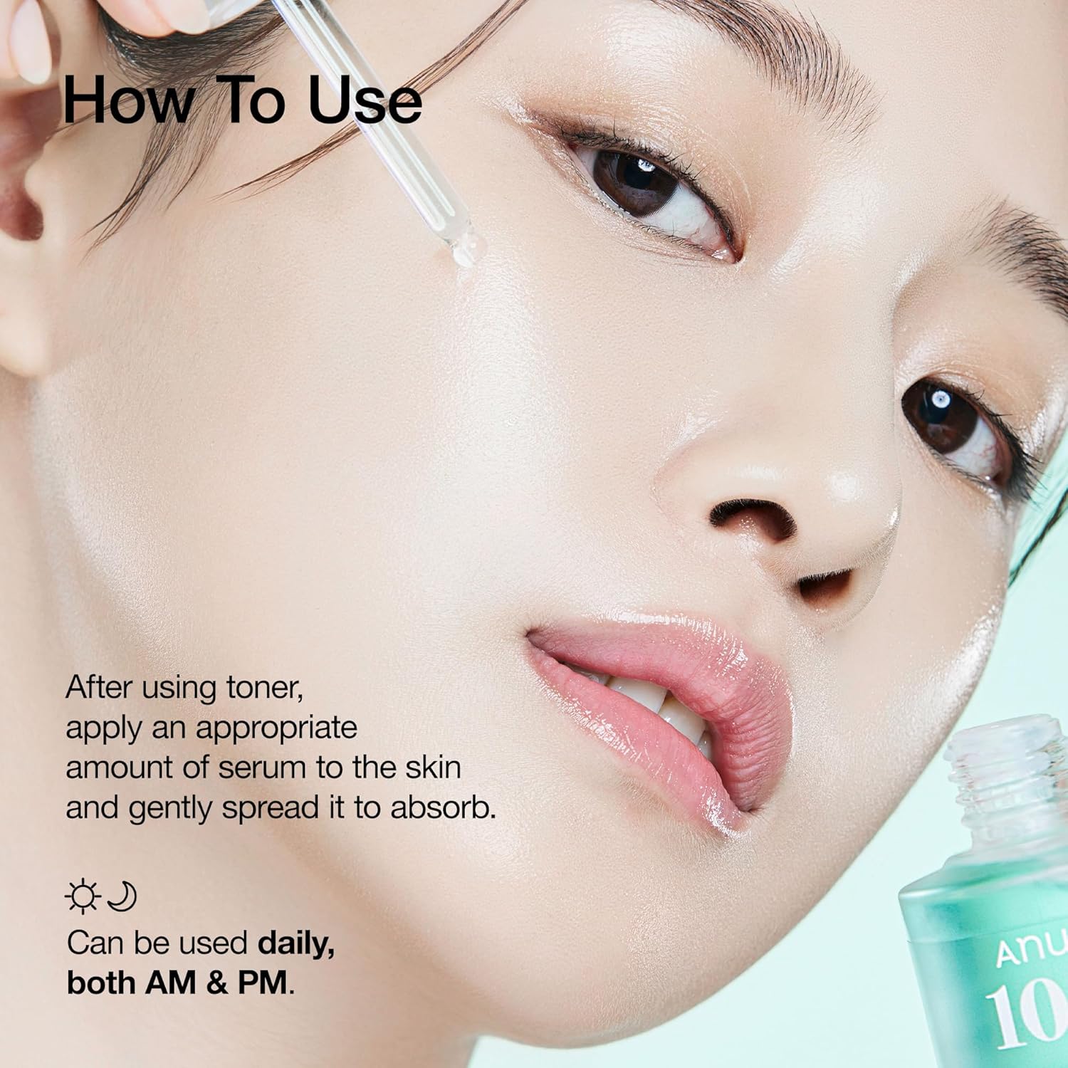 Anua PDRN Hyaluronic Acid Capsule 100 Serum, Radiant Face Serum, Hyaluronic Acid, 30ml - Image 6