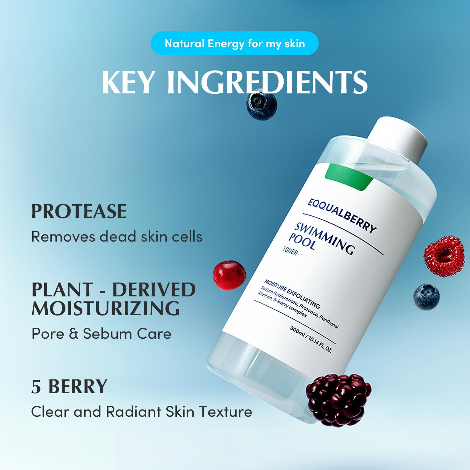 EQQUALBERRY Swimming Pool Toner - 10.14 Fl Oz (300ml) - Image 4