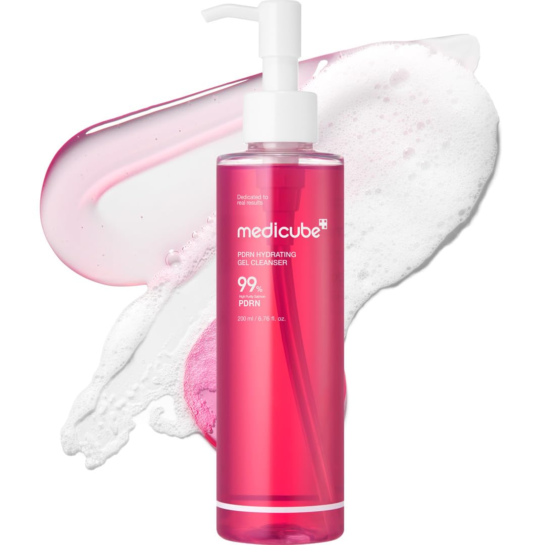 medicube PDRN Jelly to Foam Cleanser | Low pH Hydrating Daily Face Wash for All Skin Types 200ml