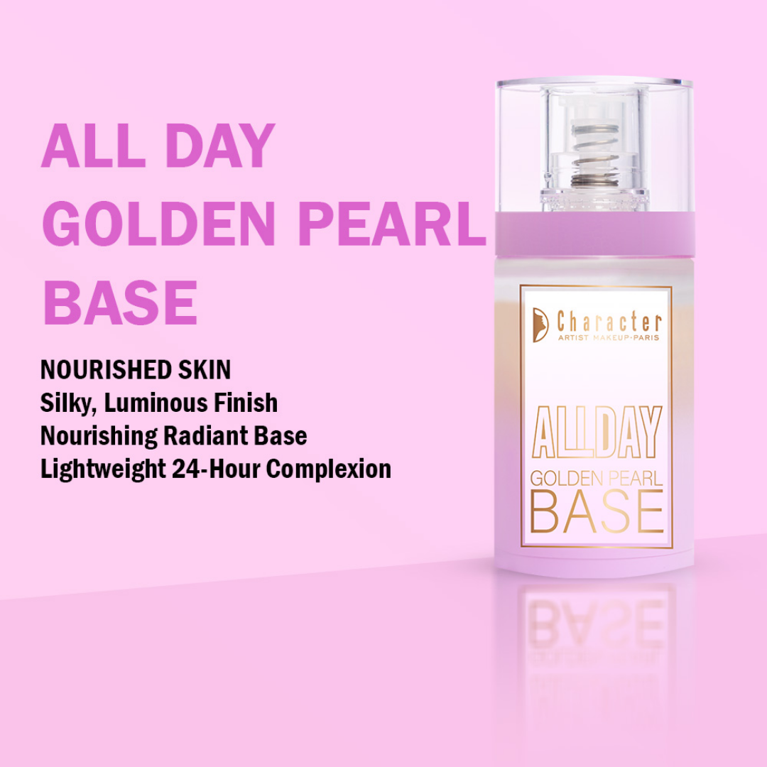 Character Cosmetics All Day Golden Pearl Base 30ml - Image 3