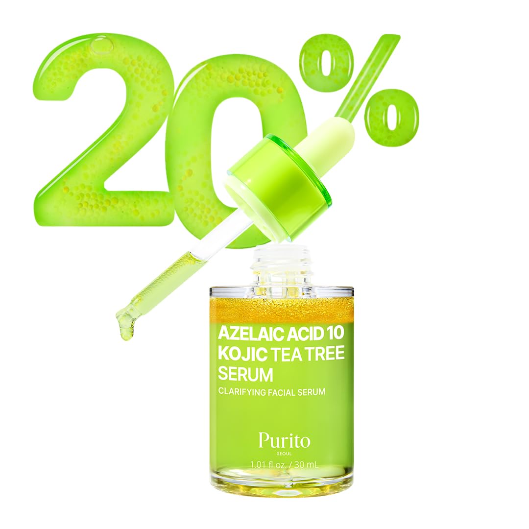 PURITO Azelaic Acid 10% + Kojic Acid Serum, 30mL