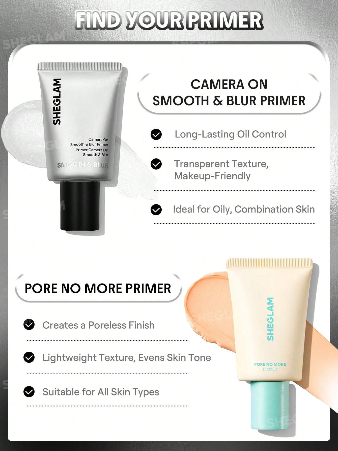 SHEGLAM Camera On Smooth & Blur Primer - Image 7