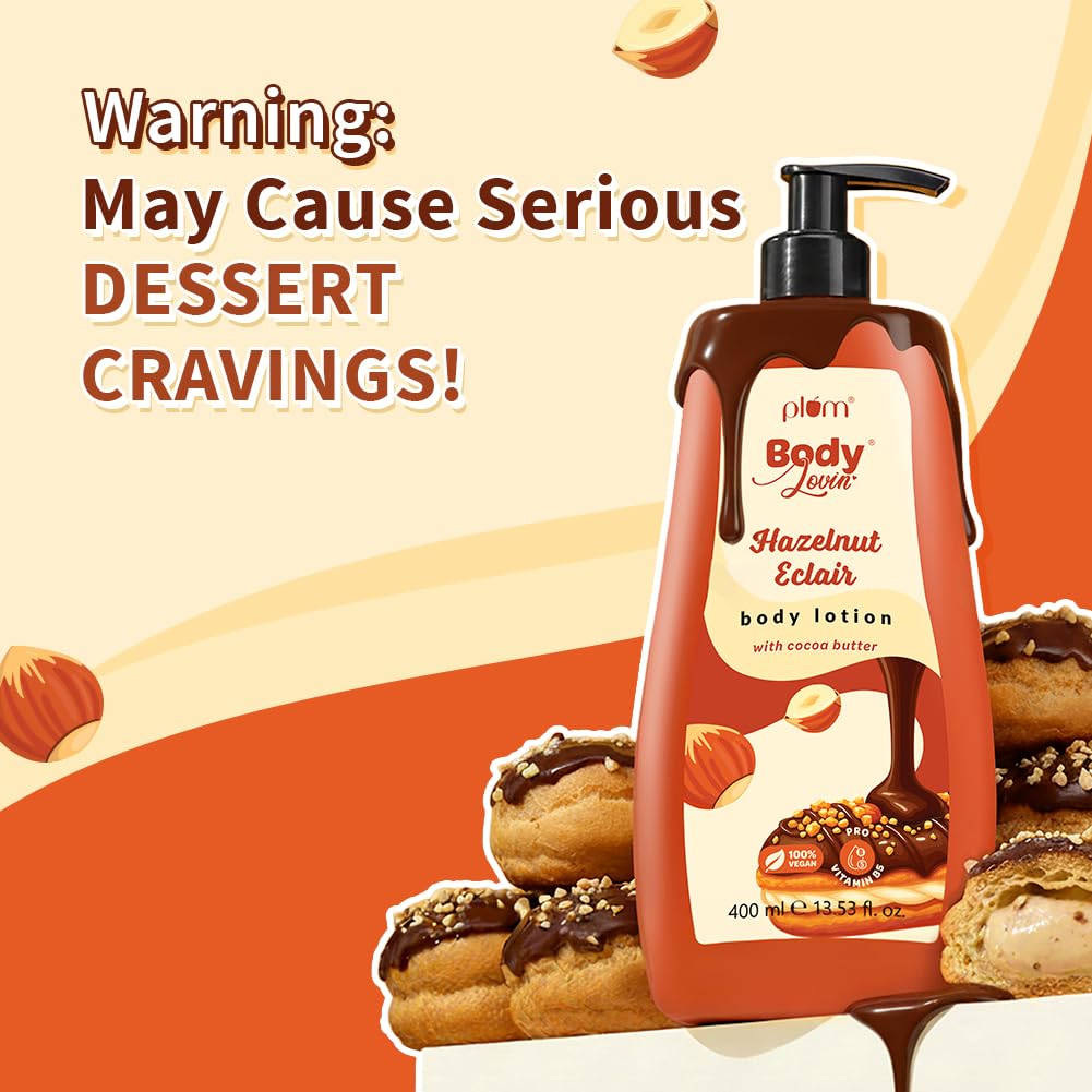 Plum BodyLovin' Hazelnut Eclair Body Lotion 400ml - Image 2