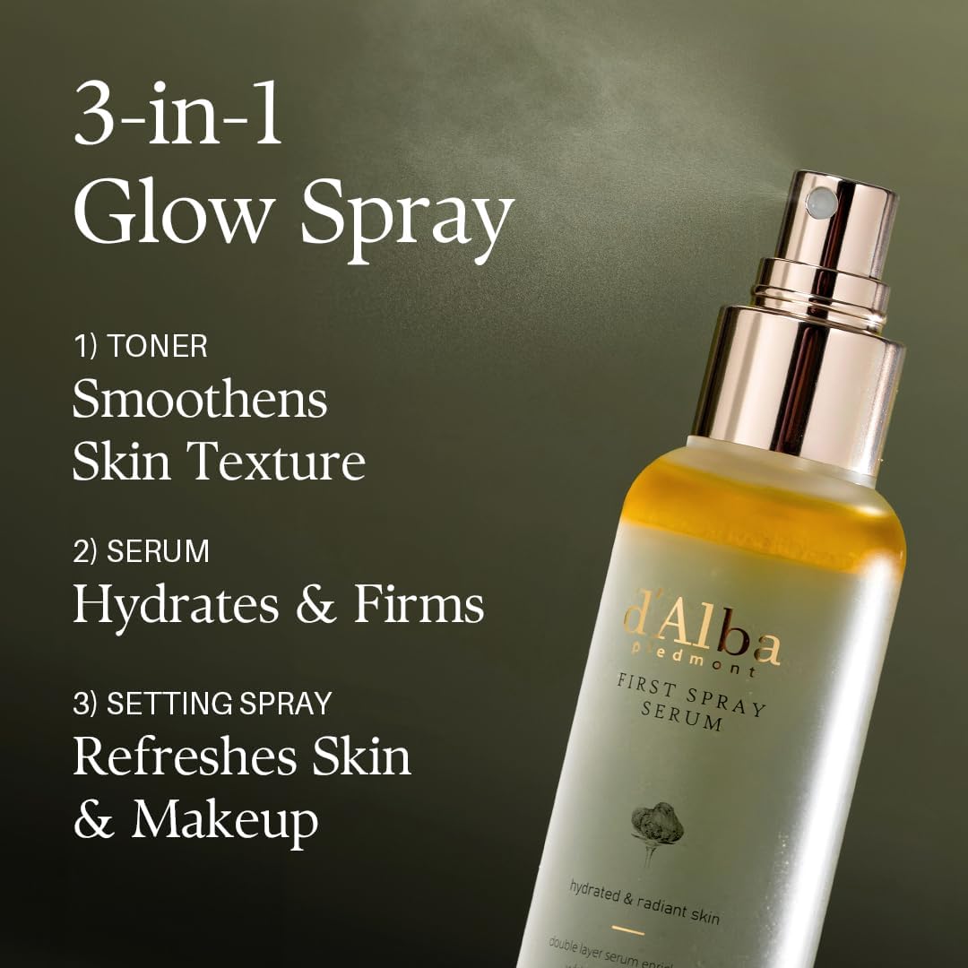 D'Alba Italian White Truffle First Spray Serum 100ml - Image 3