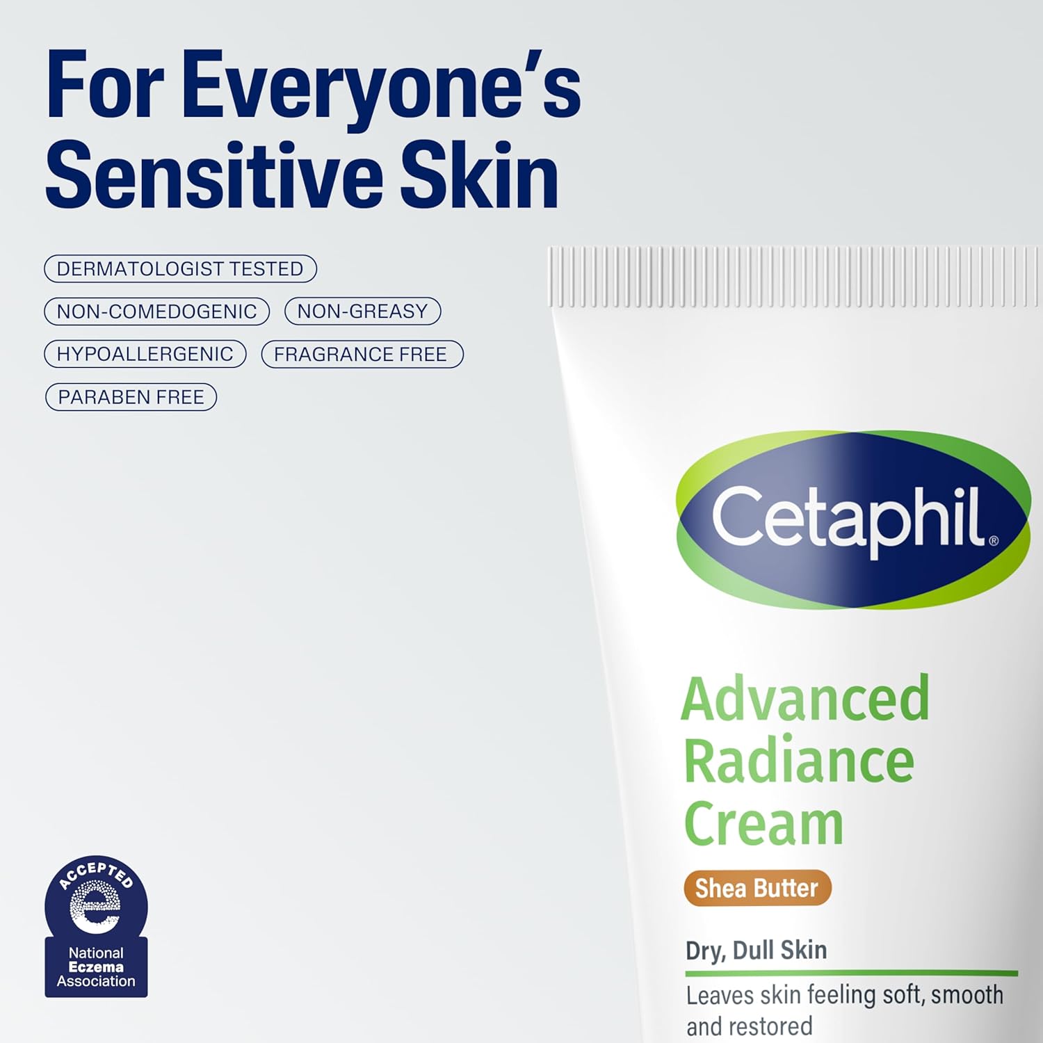 Cetaphil Advanced Radiance Cream with Shea Butter, 6 oz, - Image 7