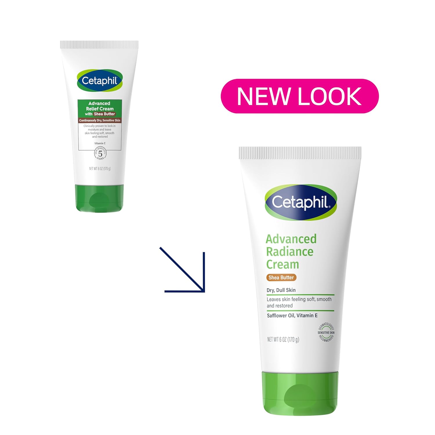 Cetaphil Advanced Radiance Cream with Shea Butter, 6 oz, - Image 2