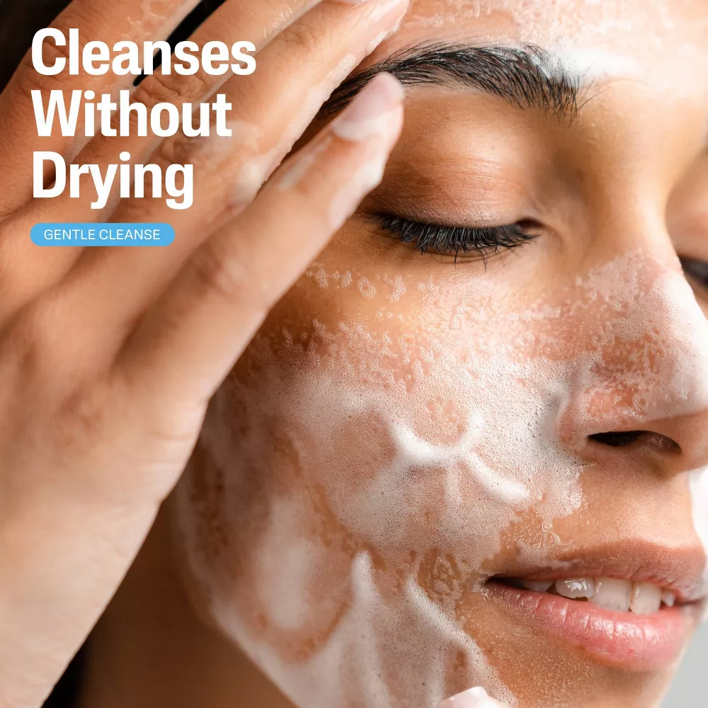 Cetaphil Gentle Foaming Facial Cleanser with Glycerin - 8 fl oz (237ml) - Image 4