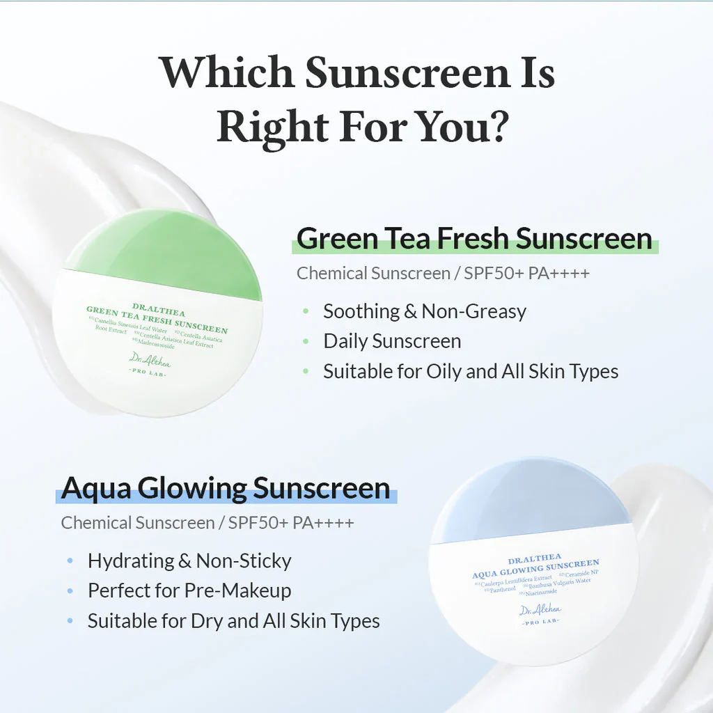 Dr. Althea – Green Tea Fresh Sunscreen 45ml - Image 4