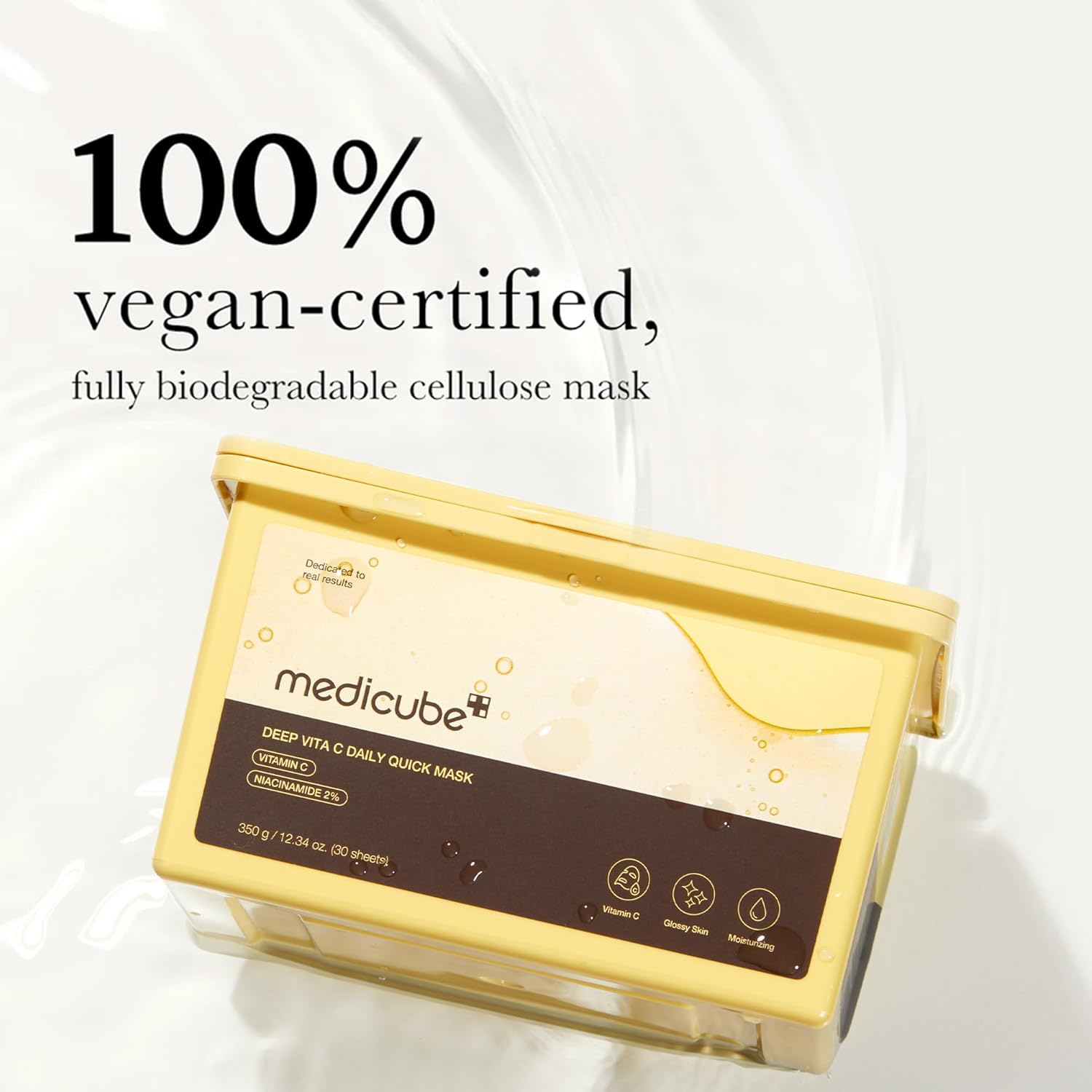 medicube Deep Vita C Daily Quick 30 Sheet Masks - Image 4