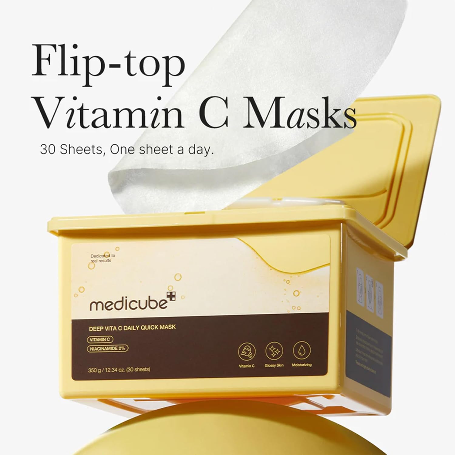 medicube Deep Vita C Daily Quick 30 Sheet Masks - Image 2