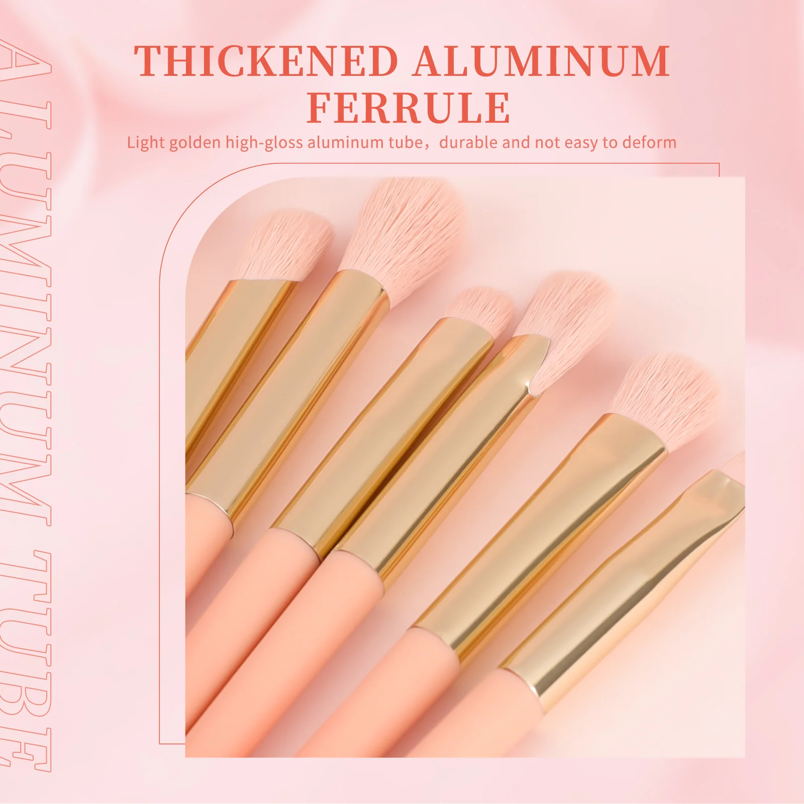 DUCARE Love Struck 14Pcs Face & Eye Brush Set - Image 6