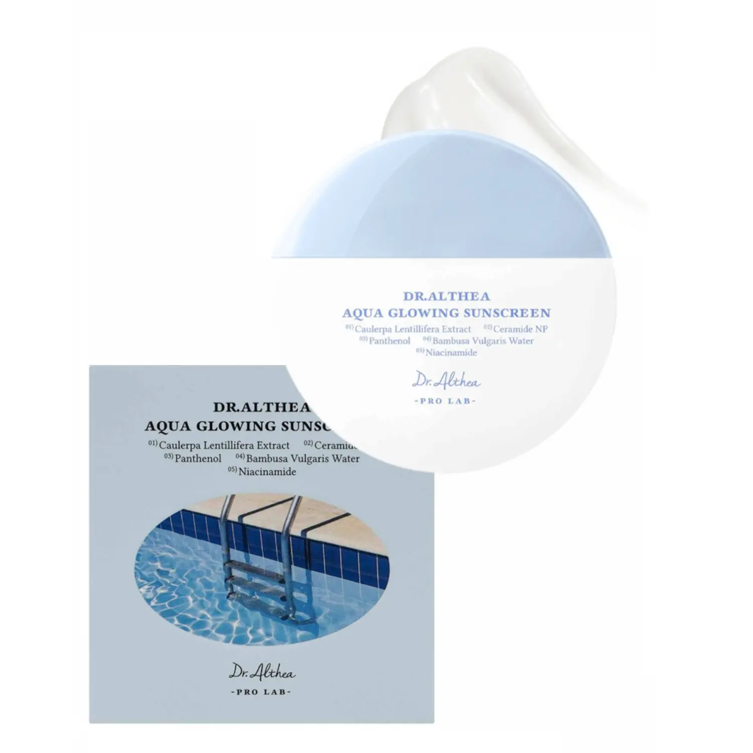 Dr. Althea Aqua Glowing Sunscreen SP50 45ml - Image 5
