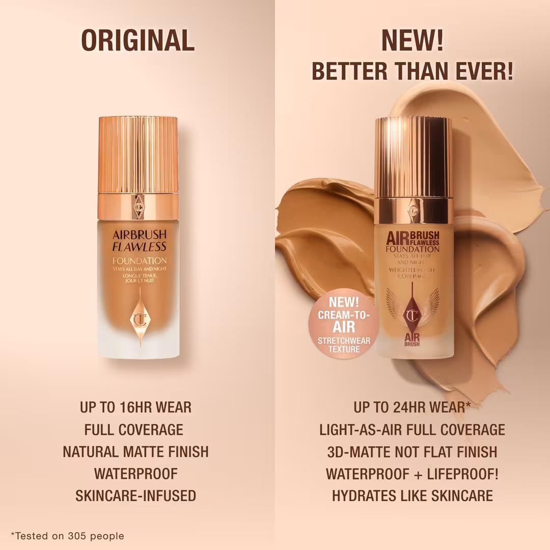 Charlotte Tilbury Airbrush Flawless Foundation (4 Neutral) 30ml - Image 5