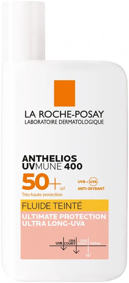 La Roche Posay Anthelios UVMUNE 400 Fluido Invisible con Color SPF50+, 50 ml - Image 3