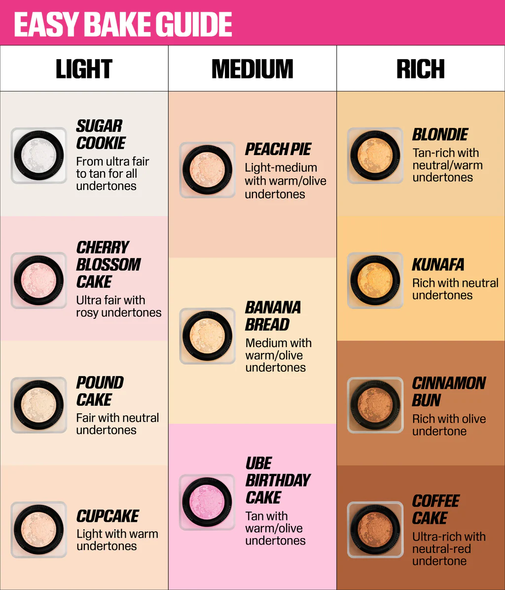 HUDA BEAUTY EASY BAKE LOOSE BAKING & SETTING POWDER - BANANA BREAD (20G) - Image 2