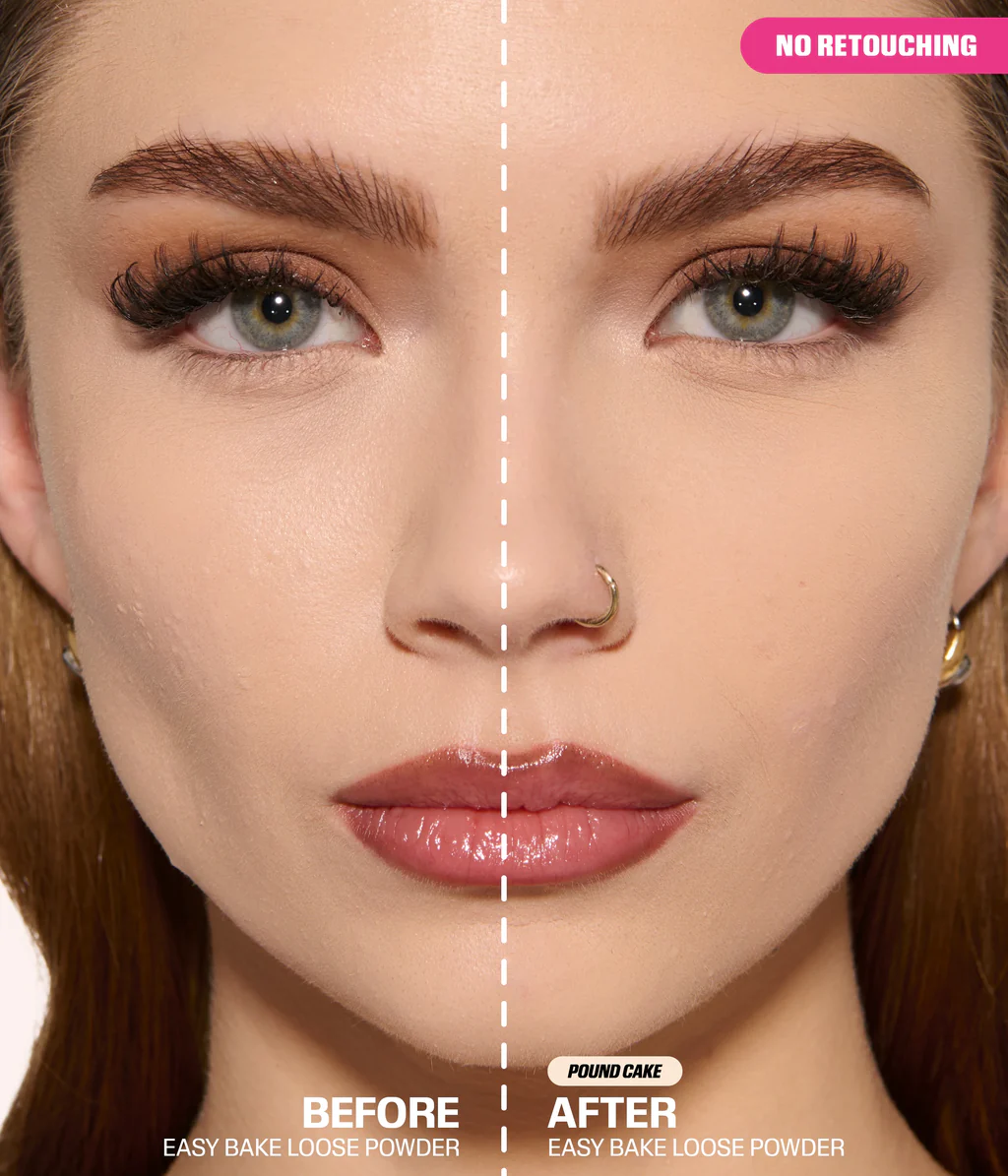 HUDA BEAUTY EASY BAKE LOOSE BAKING & SETTING POWDER (POUND CAKE) 20G - Image 2