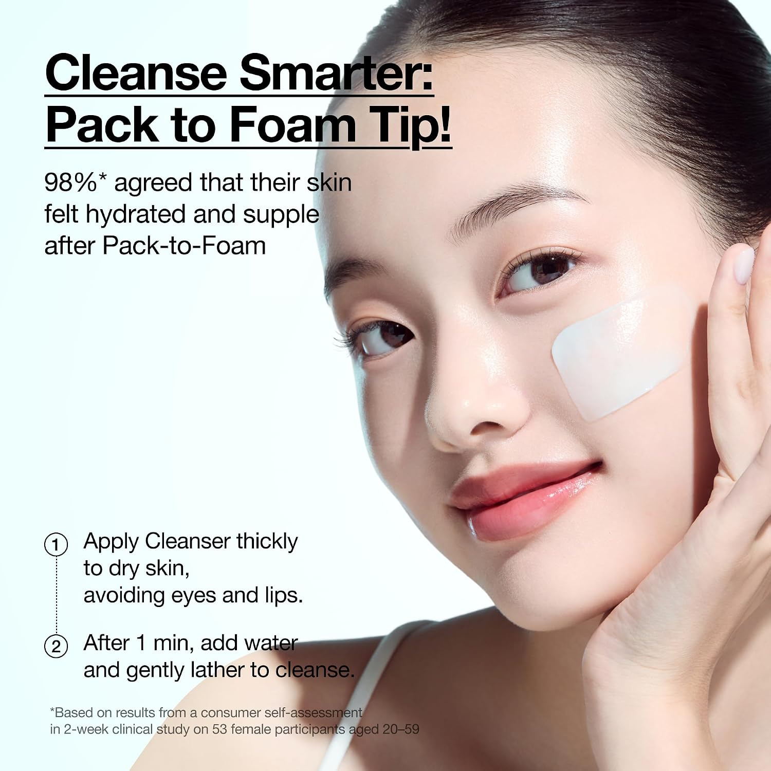 Anua PDRN Hyaluronic Acid Moisturizing Cleansing Foam, 150 ml - Image 4